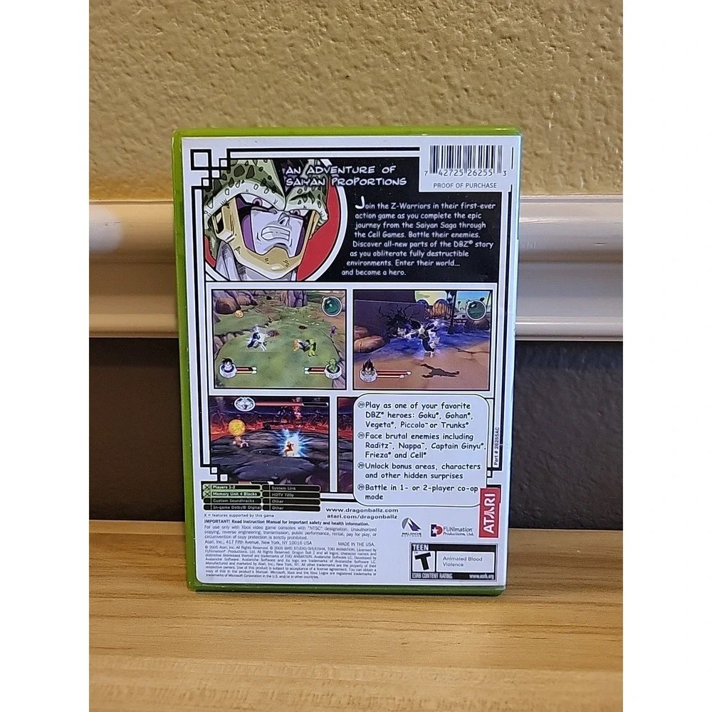 XBOX DragonBall Z Sagas 2005 Complete